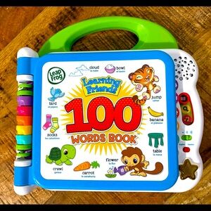 Leapfrog toddler 100 words book